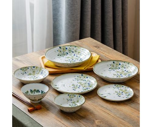 Taldrik HIDAMARI D16xH2cm kass ja kirsiõied