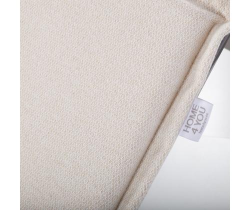 Lamamistooli kate SUMMER 55x190x5cm, naturaalvalge, 100% polüester, kangas 467