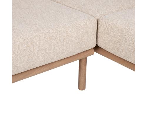 Nurgadiivan DIANA 286x218xH70/78cm, beige