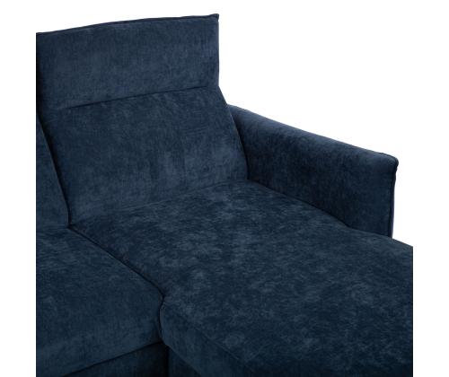 Nurgadiivanvoodi SCALA 244x155/88xH102cm, sinine
