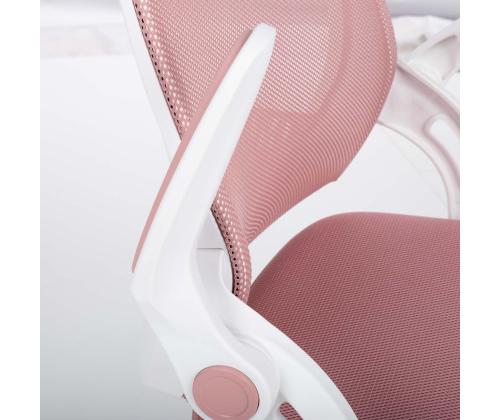 Laste töötool EMMY jalatoega 59x57xH87-99cm, roosa