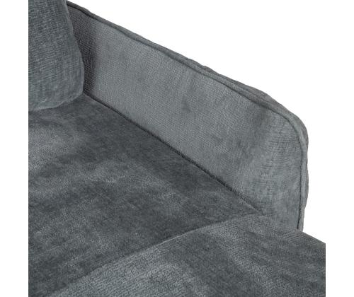 Nurgadiivanvoodi CLOUD 226x95/160x88cm, sinakasroheline