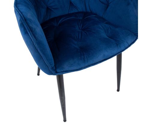 Tool BRITA 58x63H83cm, sinine samet