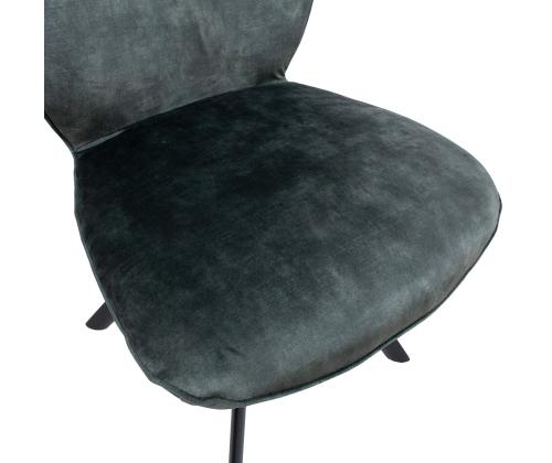 Tool EDDY 49x55xH89cm, roheline samet