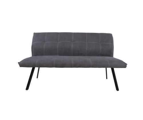 Pink EDDY 160x65x86cm hall, polüesterkangas, metalljalad