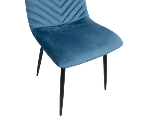 Tool BRIE 45x53xH89cm, sinine samet