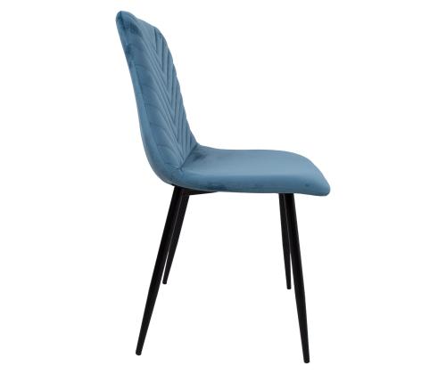 Tool BRIE 45x53xH89cm, sinine samet