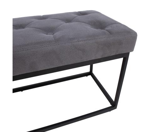 Pink BRIGITE 100x35xH47cm, hall, metall, polüesterkangas