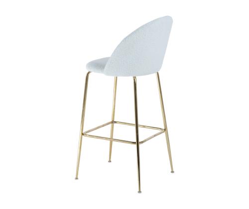 Baaritool BEETLE 52x54xH105cm, valge