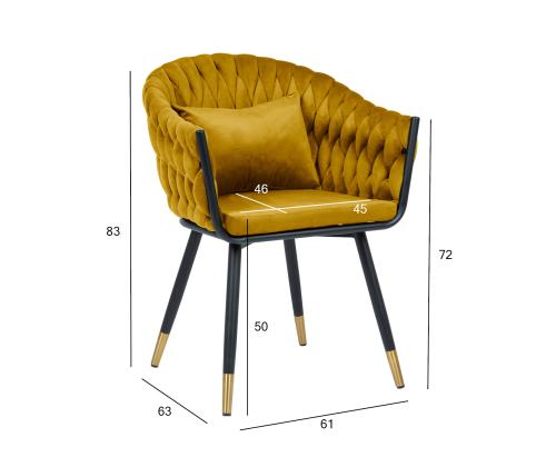 Tool FLORA kuldkollane