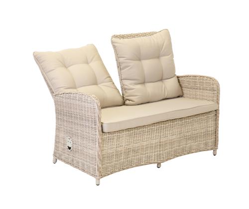 Aiamööblikomplekt EMERALD laud, diivan ja 2 tooli