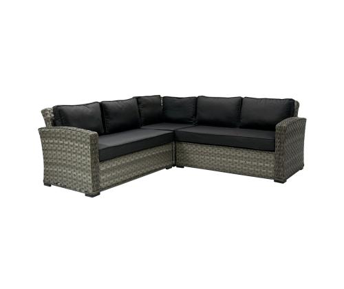 Mooduldiivan GENEVA 2-kohaline 132x81xH78, vasaku käetoega, hall