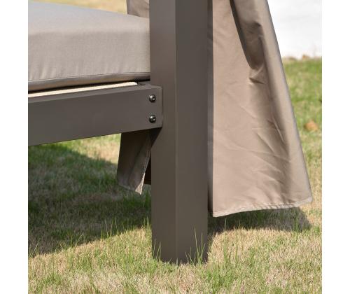 Lebola MOROCCO 200x188xH210cm, pruun/beež