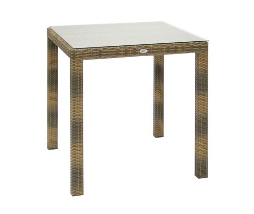 Laud WICKER 73x73xH71cm, cappuccino