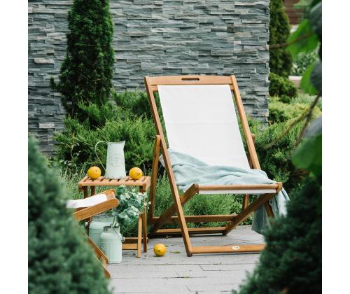 Lamamistool FINLAY 62,5x108xH105cm, valge