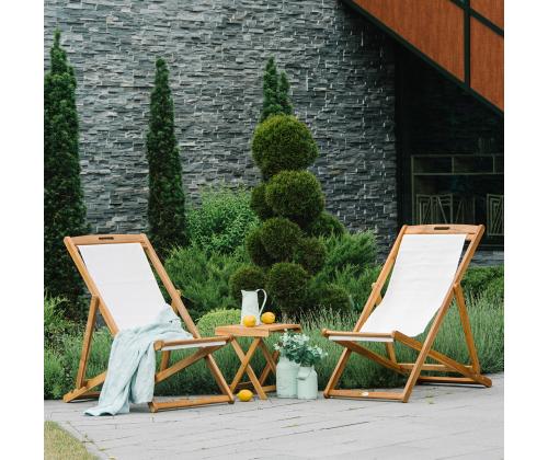 Lamamistool FINLAY 62,5x108xH105cm, valge