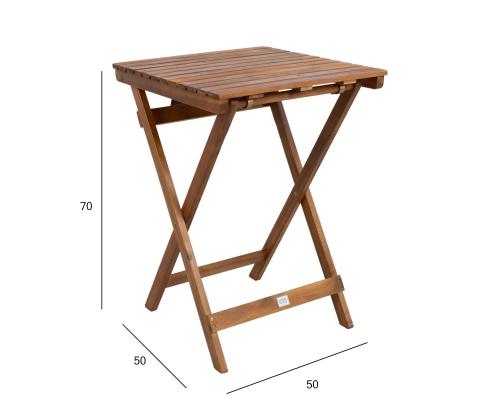 Laud GWEN 50x50xH70cm, akaatsia