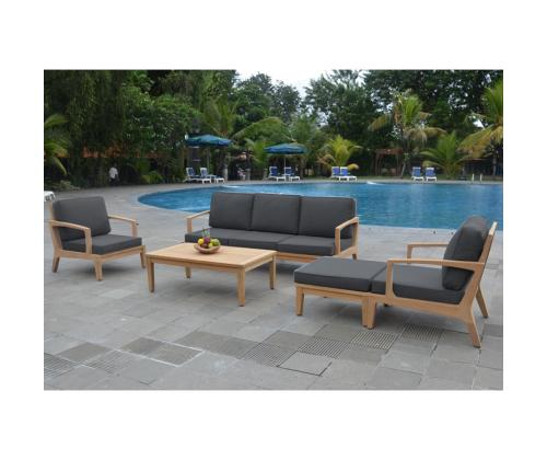 Tugitool MALDIVE 75x89xH86cm, tiikpuu