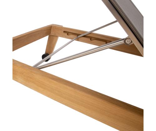 Lamamistool BALI 72x210xH36,5cm, beež