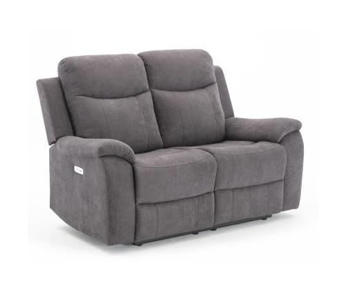 Diivan MILO 2-kohaline elektriline recliner, hall
