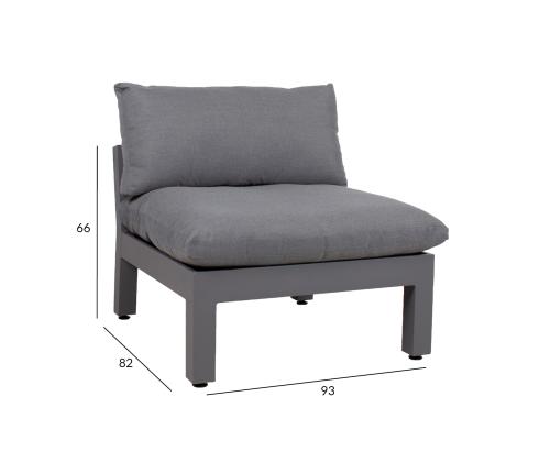 Diivani vahemoodul FLUFFY, hall