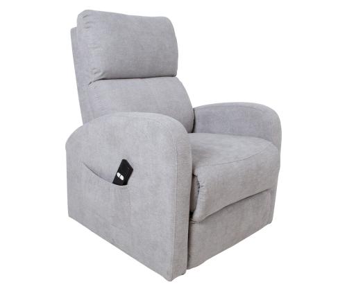 Tugitool BARNY elektriline lift recliner 72x93xH104cm, helehall