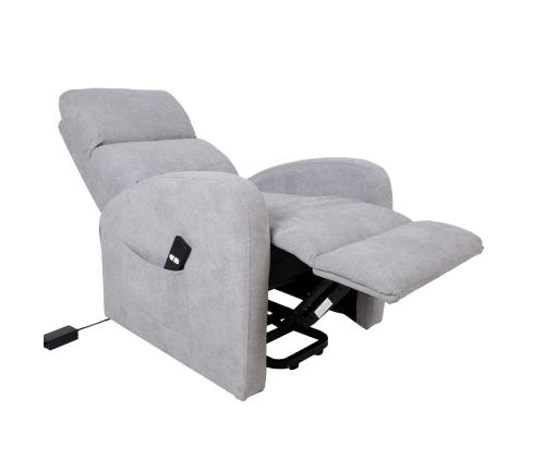 Tugitool BARNY elektriline lift recliner 72x93xH104cm, helehall