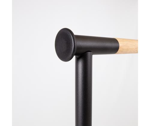 Stange FOREST 80x36xH165cm, must/naturaalne