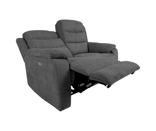 Diivan MIMI 2-kohaline elektriline recliner, hall
