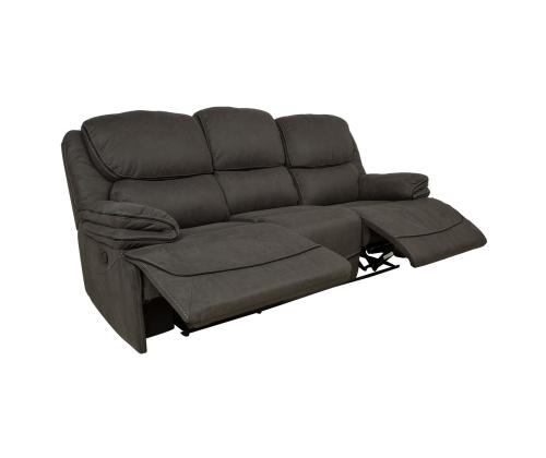 Diivan GORDY 3-kohaline manuaalne recliner 224x93xH106cm, hall