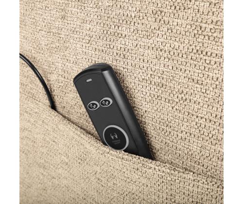 Tugitool KATY elektriline recliner massažifunktsiooniga 78x97xH100cm, beež