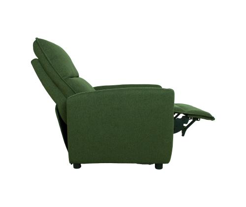 Tugitool ZAC push back recliner 74x95xH101cm, roheline