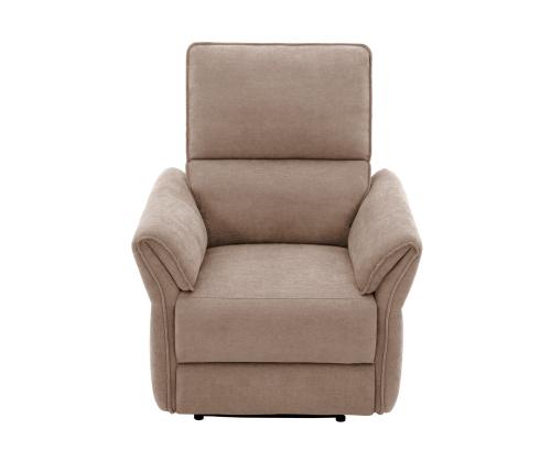 Tugitool DAMIKA elektriline recliner 85x92xH103cm, helepruun
