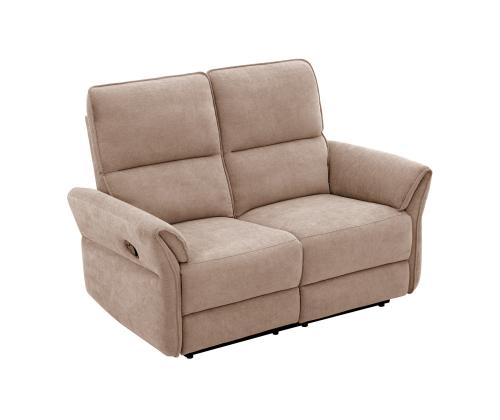 Diivan DAMIKA 2-kohaline elektriline recliner 143x92xH103cm, helepruun