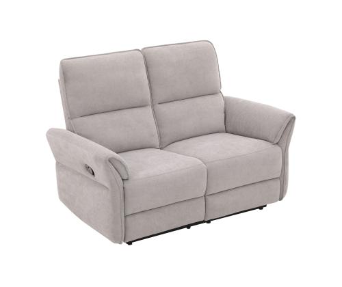 Diivan DAMIKA 2-kohaline elektriline recliner 143x92xH103cm, hall