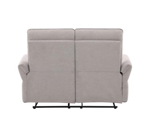 Diivan DAMIKA 2-kohaline elektriline recliner 143x92xH103cm, hall