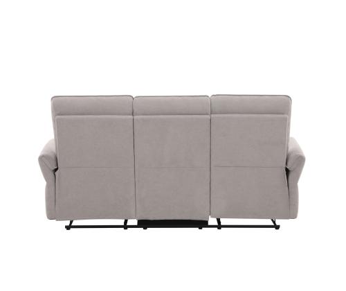 Diivan DAMIKA 3-kohaline elektriline recliner 200x92xH103cm, hall