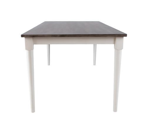 Söögilaud JANELLE 183x91xH75cm, hall/valge