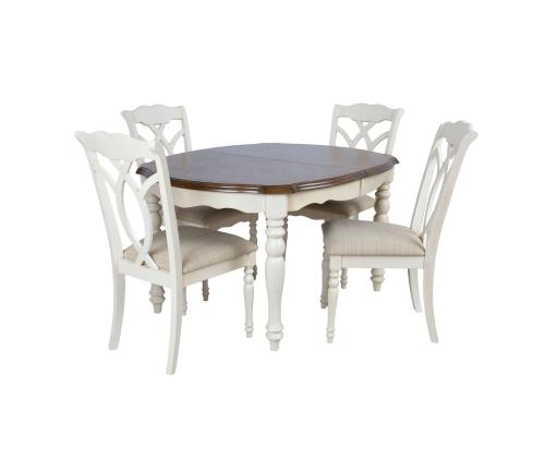 Söögilaud LILY 137/182x 106,5xH76cm, tamm