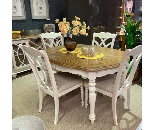 Söögilaud LILY 137/182x 106,5xH76cm, tamm