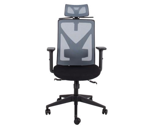 Arvutitool/kontoritool MIKE 64x65xH110-120cm, must/hall