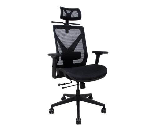 Arvutitool/kontoritool MIKE 64x65xH110-120cm, must