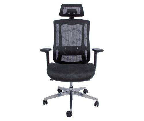 Arvutitool/kontoritool FLEX 70x70xH116-126cm, must