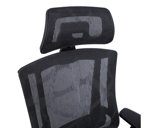 Arvutitool/kontoritool FLEX 70x70xH116-126cm, must