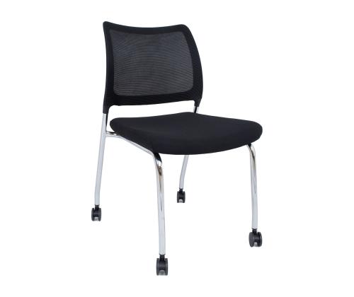 Klienditool VICKI ratastega, must