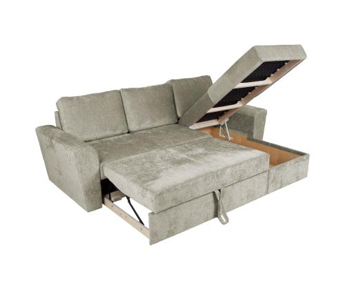 Nurgadiivanvoodi INGMAR 242x168/92xH92cm, beež