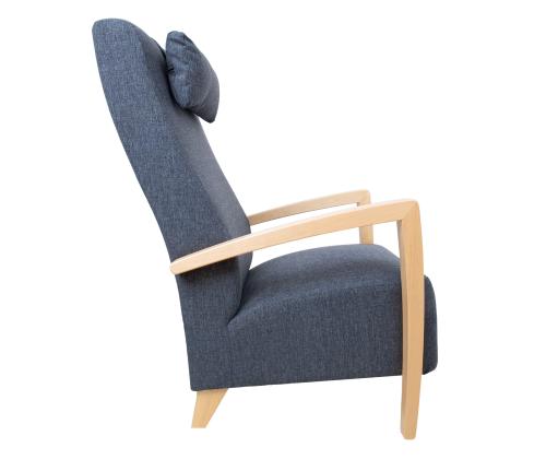 Tugitool VENLA 65,5x65xH104cm, sinakashall