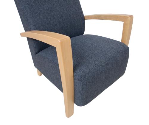 Tugitool VENLA 65,5x65xH104cm, sinakashall