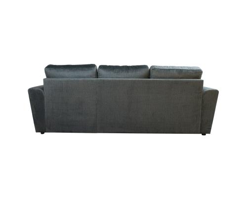 Nurgadiivanvoodi INGMAR 242x168/92xH92cm, roheline samet