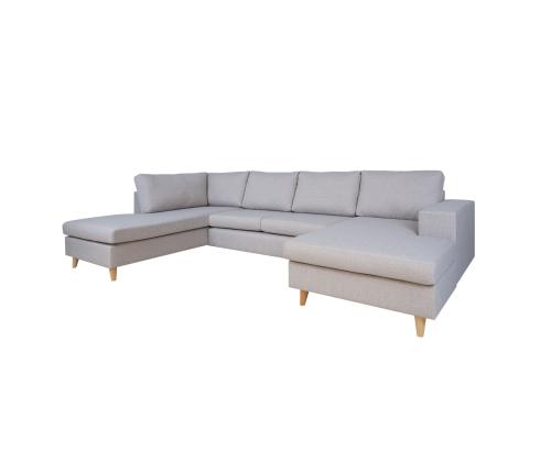 Nurgadiivan HARALD VN 318x185/140xH92cm, beež